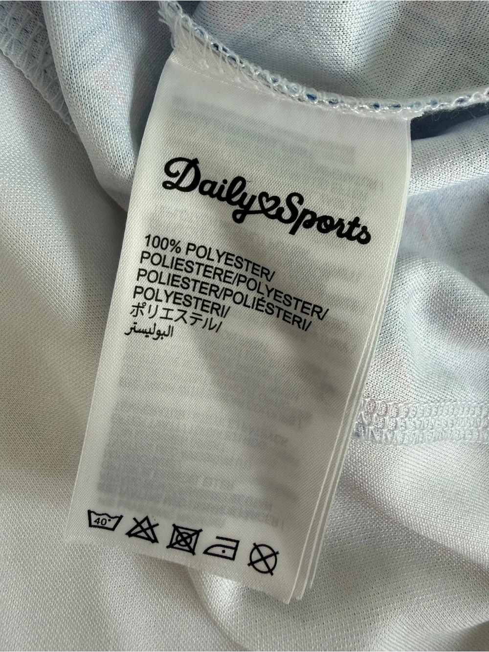 NWT Daily Sports Women’s White & Blue Sleeveless Golf  Polo Top